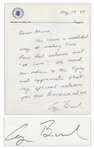 George H.W. Bush Autograph Letter Signed -- Addressed to Minnie Pearl, Who Had Just Performed for Him at the Grand Ole Opry